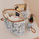 OiOi Packing Pouch Trio - Blue Paisley