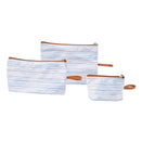 OiOi Packing Pouch Trio - Blue Stripe