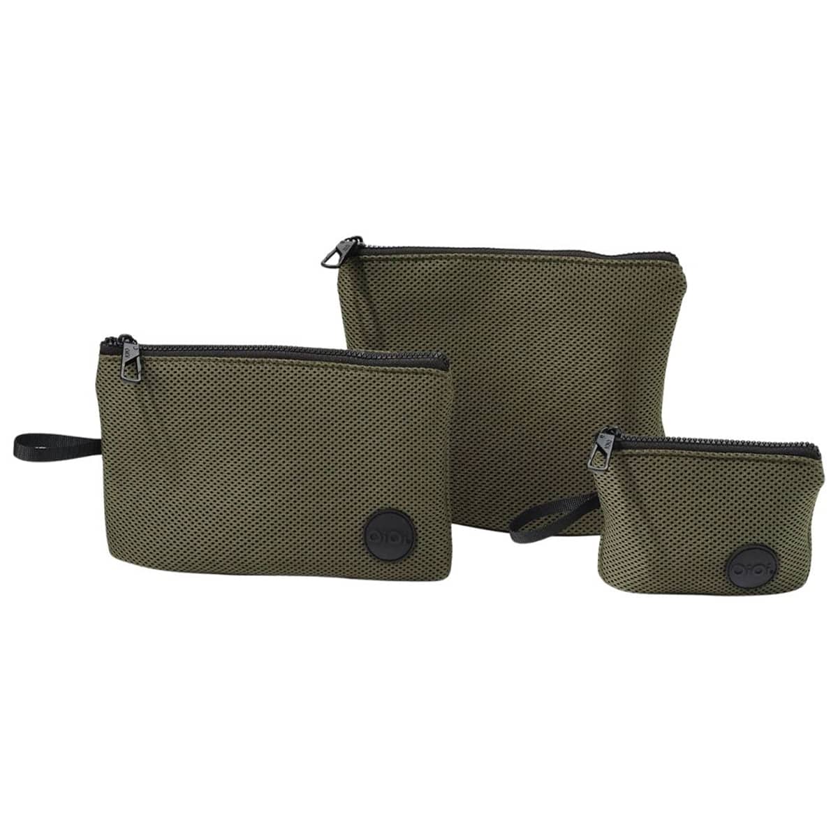 OiOi Packing Pouch Trio - Sage Mesh