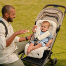 OiOi Reversible Cozy Fleece Pram Liner - Coastline