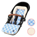 OiOi Reversible Cozy Fleece Pram Liner - Coastline