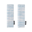 OiOi Reversible Pram Harness Cover Set - Seashells and Stripe