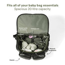 OiOi Signature Nappy Backpack - Black Weatherproof