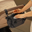 OiOi Weatherproof Traveller Pram Caddy - Black