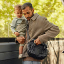 OiOi Weatherproof Traveller Pram Caddy - Black