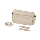 OiOi Vegan Leather Multitasker Pram Caddy - Oat