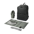 OiOi Weatherproof Multitasker Nappy Backpack - Black
