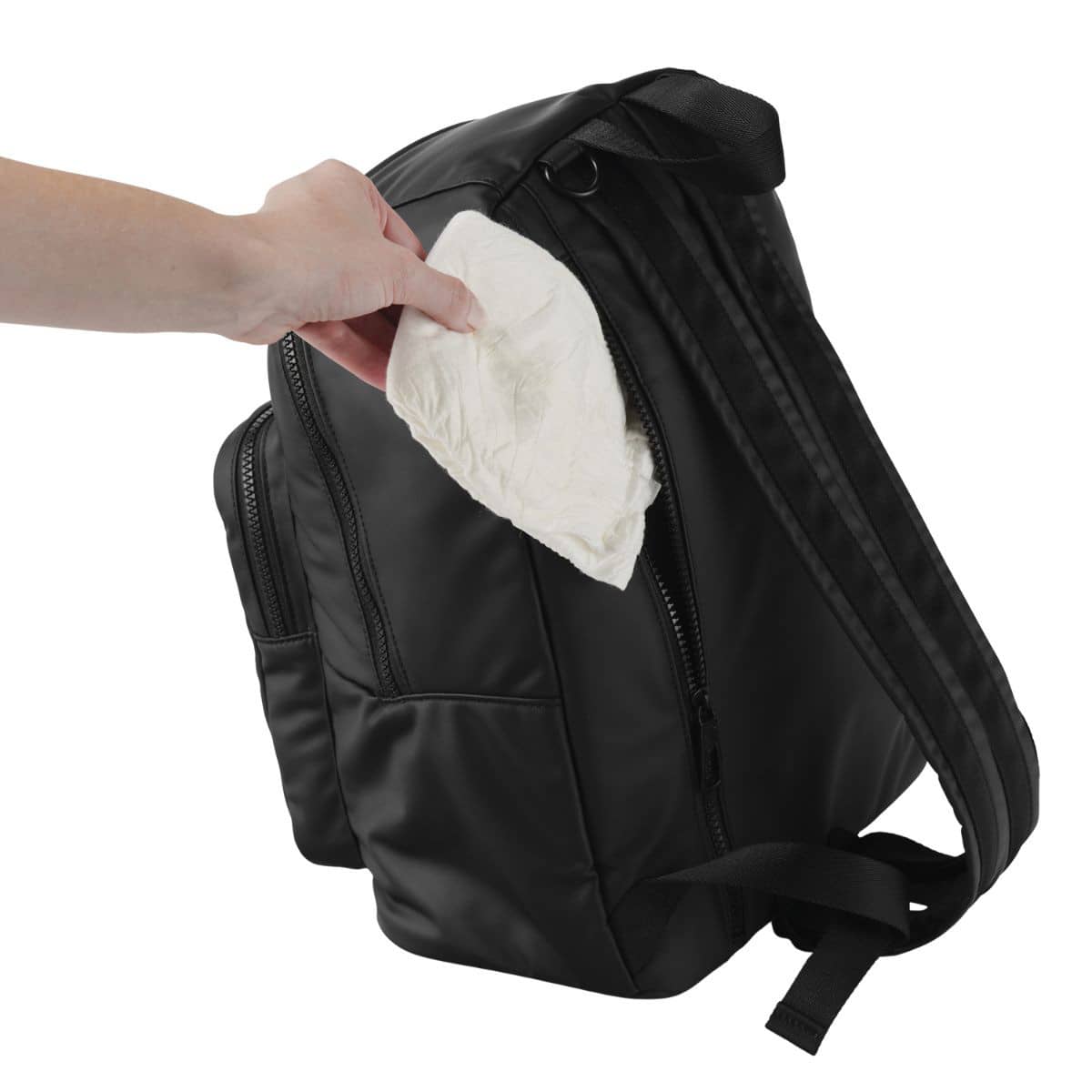 OiOi Weatherproof Traveller Nappy Backpack - Black