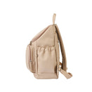 OiOi Faux Leather Nappy Backpack - Oat Dimple