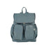OiOi Faux Leather Nappy Backpack - Stone Blue