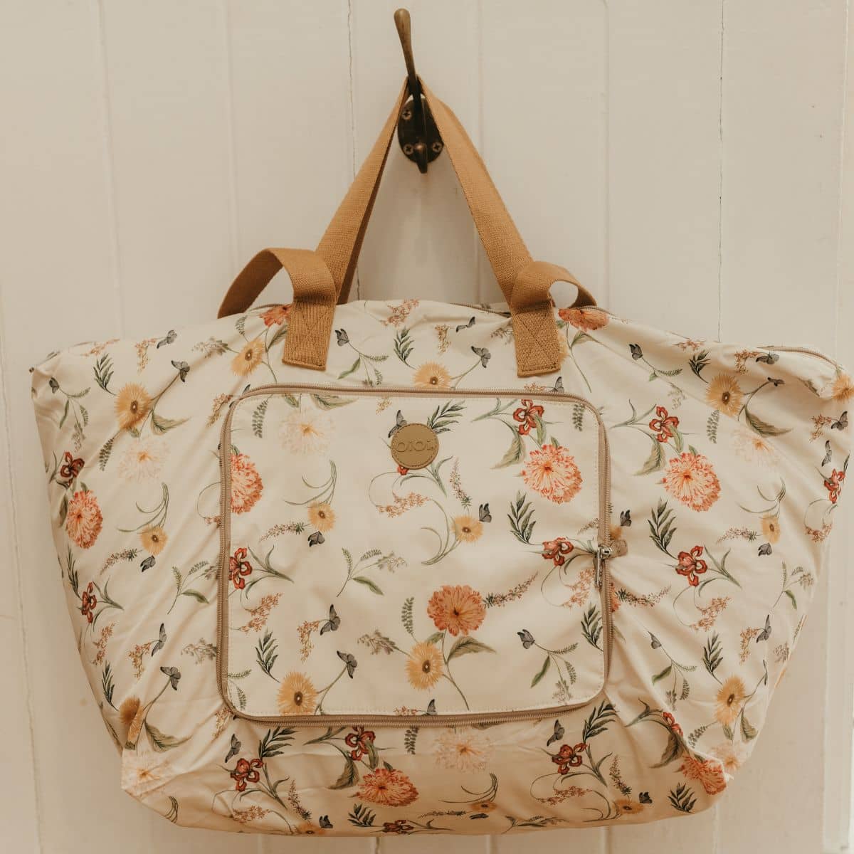 OiOi Fold Up Tote - Wildflower