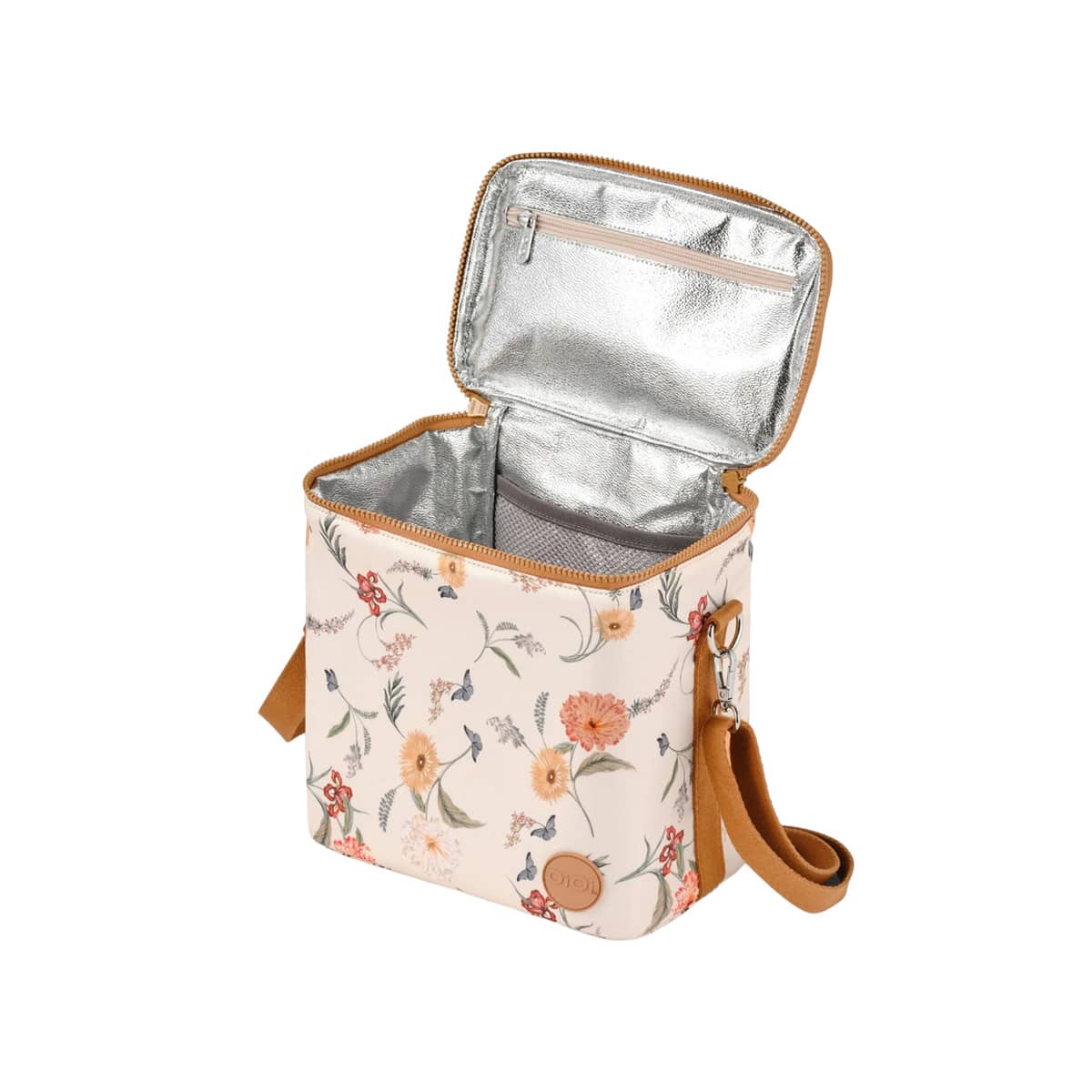 OiOi Midi Insulated Lunch Bag - Wildflower