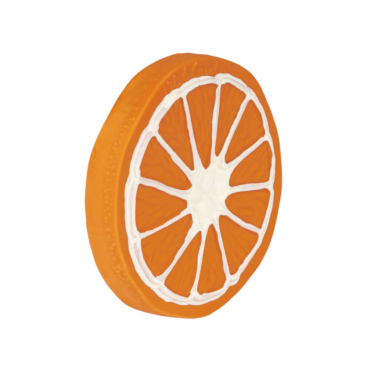 Oli & Carol Natural Rubber Teether - Clementino the Orange