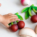 Oli & Carol Natural Rubber Teether - Mery the Cherry