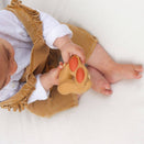 Oli & Carol Natural Rubber Teether - Paco the Peanut