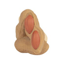 Oli & Carol Natural Rubber Teether - Paco the Peanut