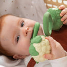 Oli & Carol 2 in 1 Rattle Toy and Teether - Cauliflower