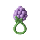 Oli & Carol 2 in 1 Rattle Toy and Teether - Grape