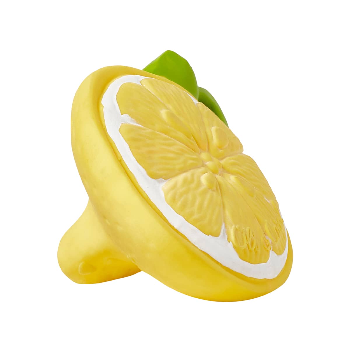 Oli & Carol Natural Rubber Chewy-to-Go Mini Teether - John Lemon