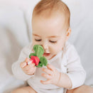 Oli & Carol Natural Rubber Chewy-to-Go Mini Teether - Ramonita the Radish