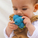 Oli & Carol Natural Rubber Teether - Jerry the Blueberry
