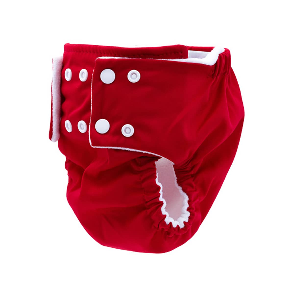 Pea Pods One Size Reusable Nappy - Red