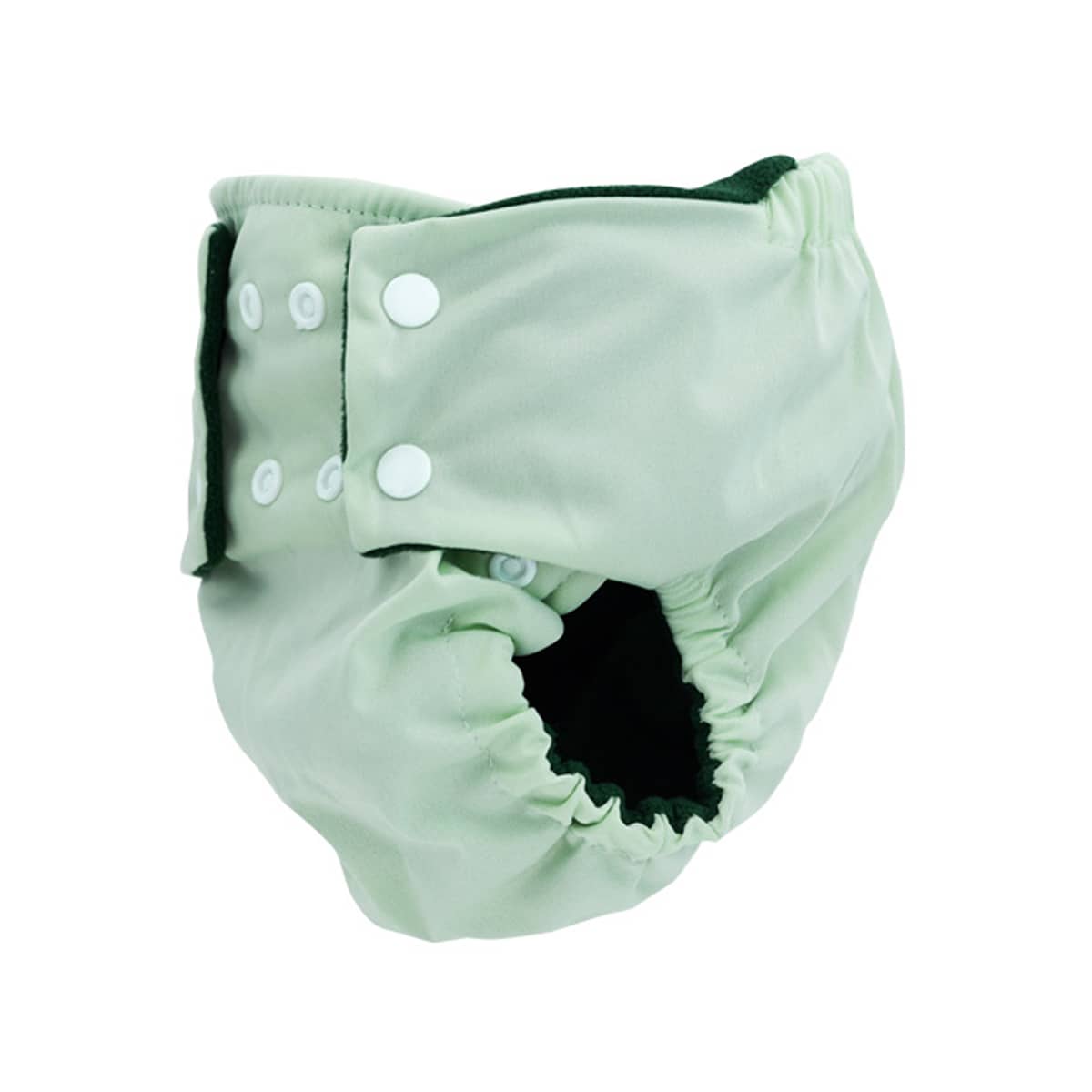 Pea Pods One Size Reusable Nappy - Pastel Green