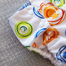 Pea Pods One Size Reusable Nappy - Swirl Print