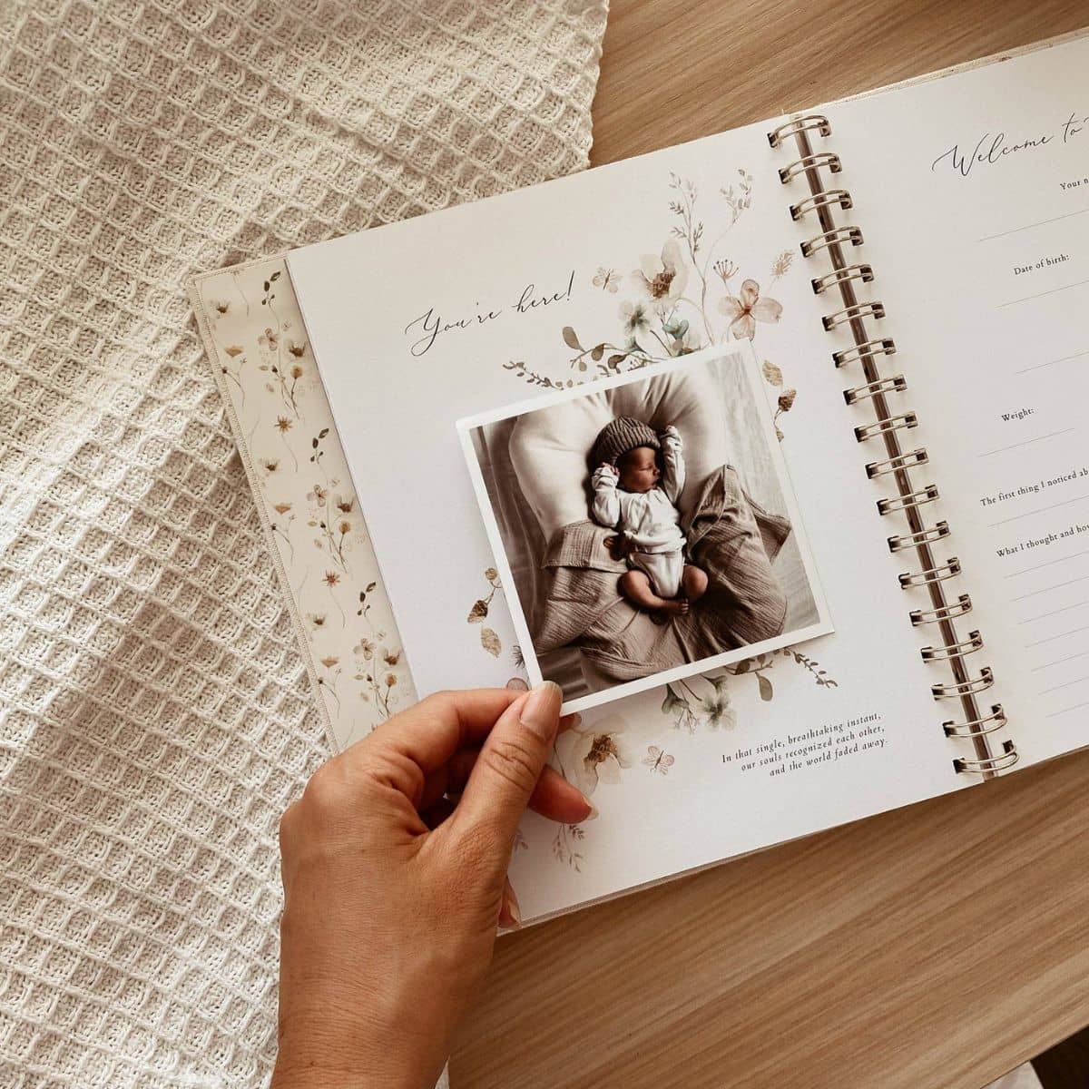 Peachly Audrey Pregnancy Journal - Beige