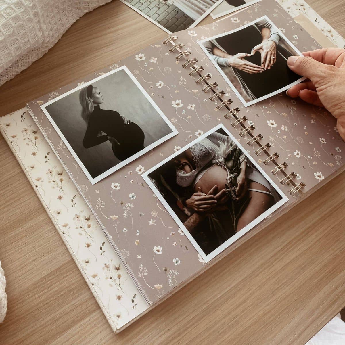 Peachly Audrey Pregnancy Journal - Beige