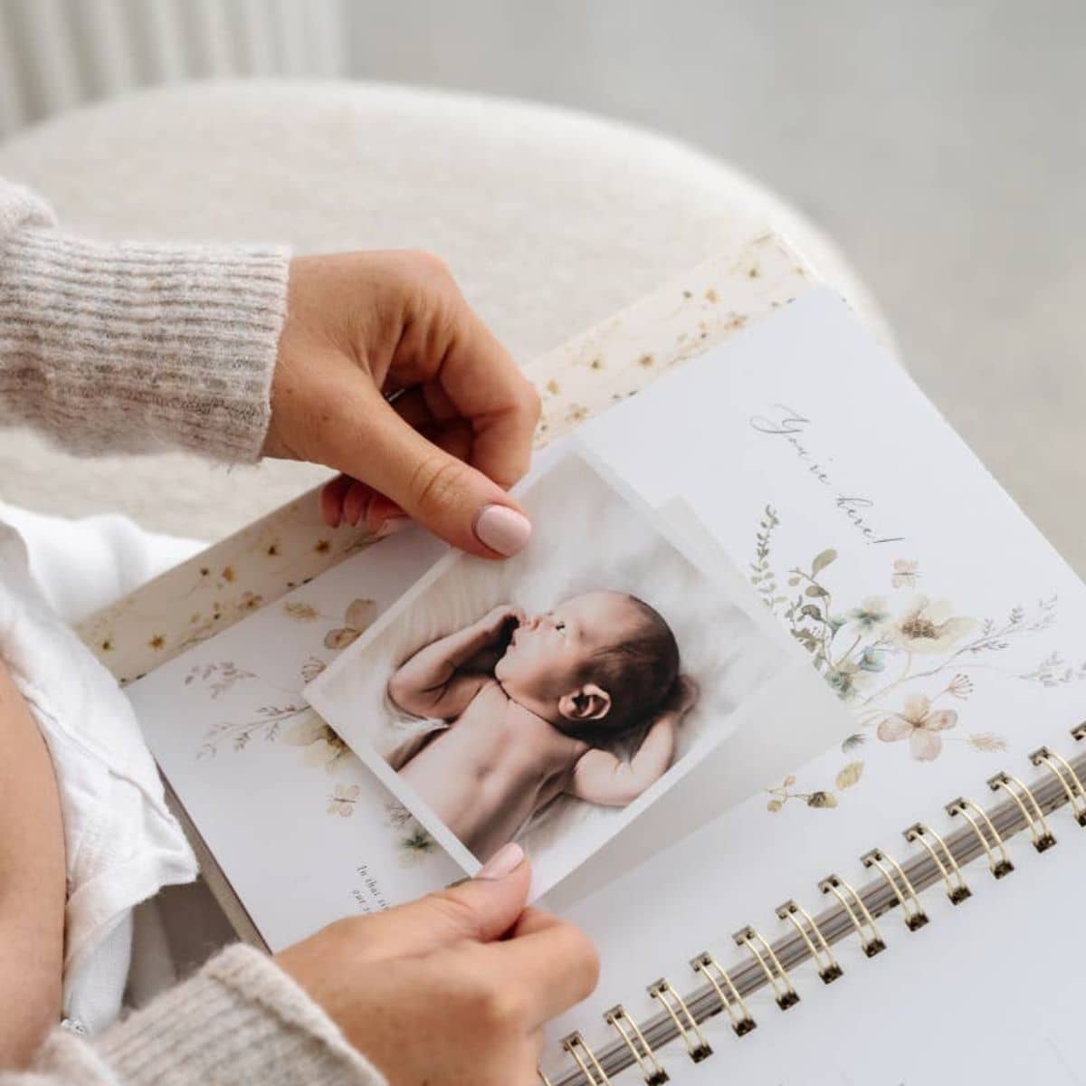Peachly Audrey Pregnancy Journal - Sage