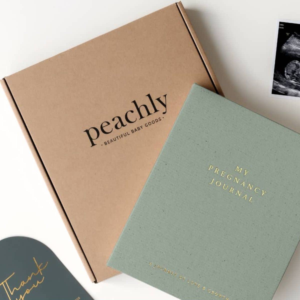 Peachly Audrey Pregnancy Journal - Sage