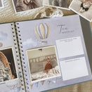 Peachly Baby Memory Book - Finn Blue