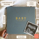 Peachly Baby Memory Book - Finn Blue