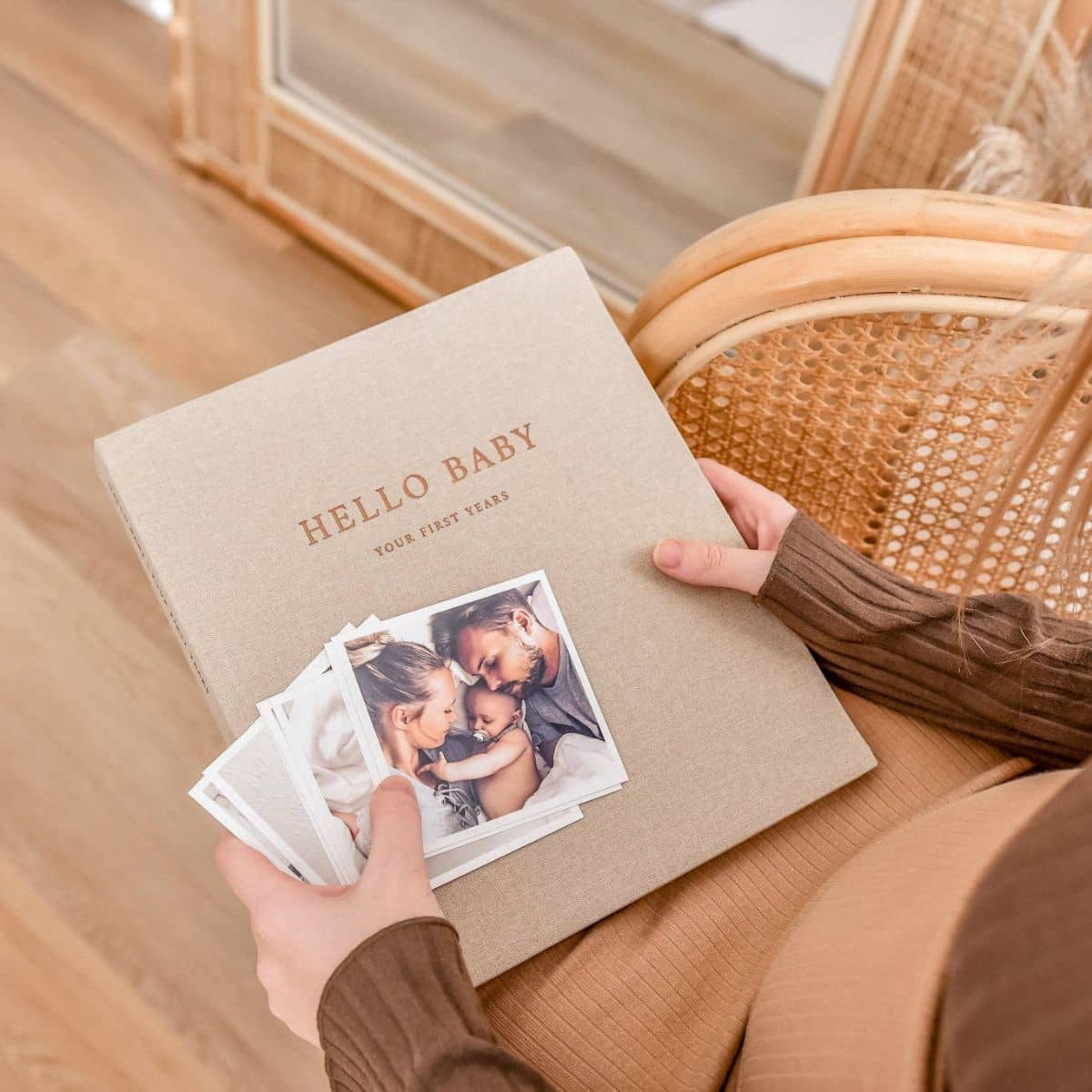 Peachly Baby Memory Book - Fleur