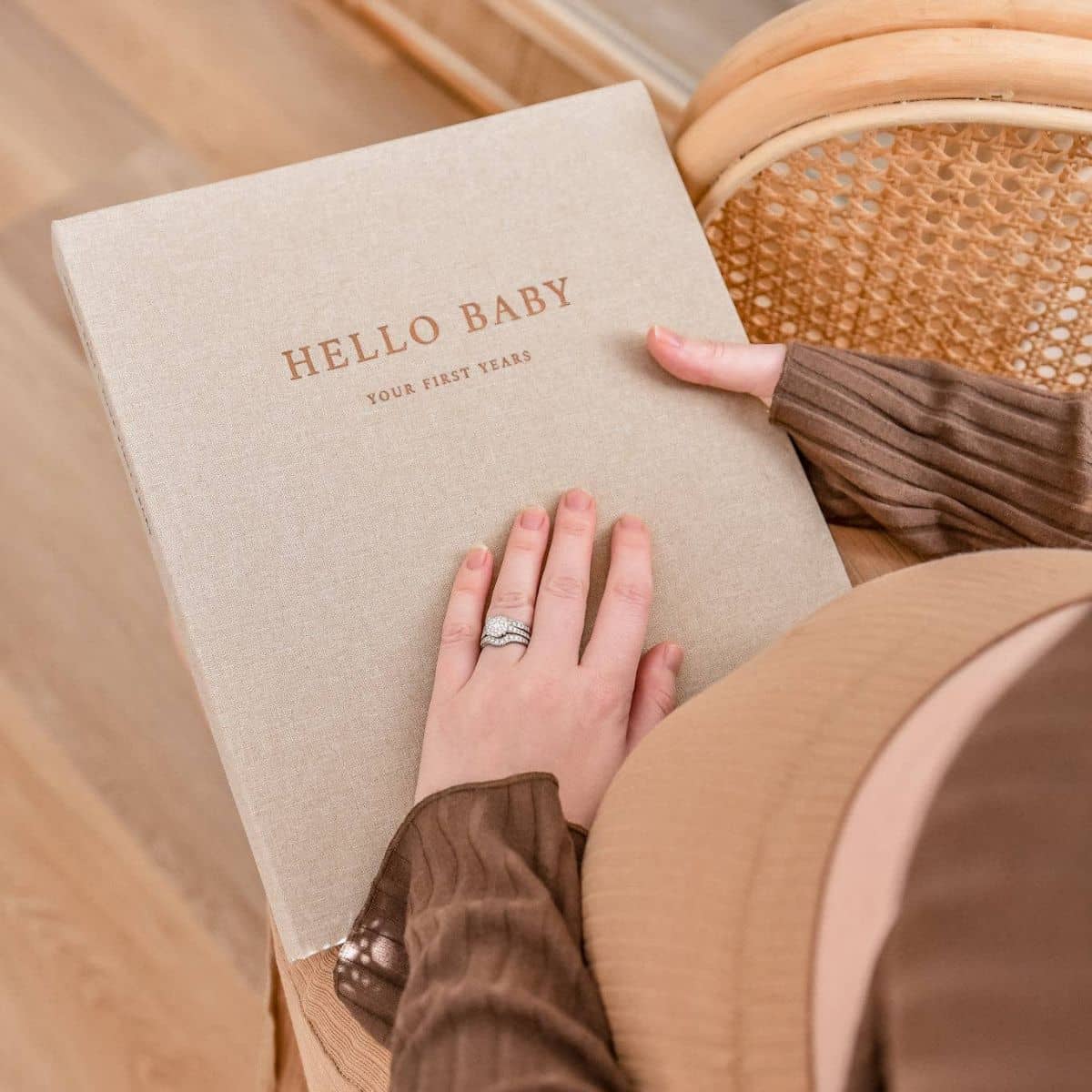 Peachly Baby Memory Book - Fleur