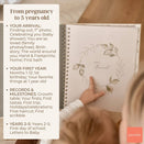 Peachly Baby Memory Book - Olive