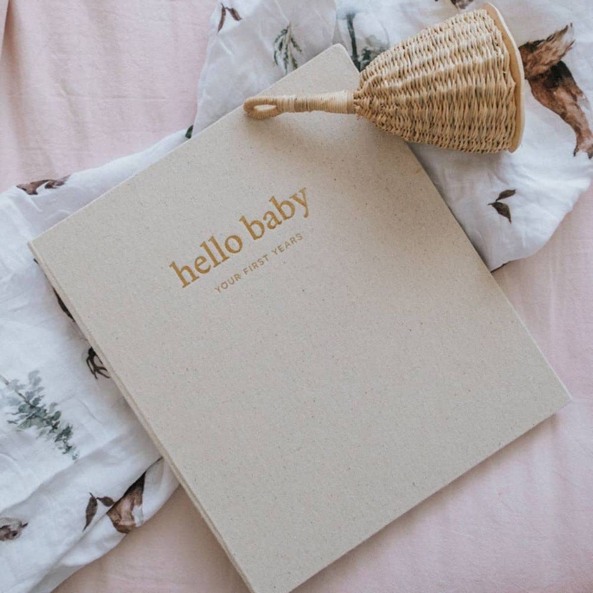 Peachly Baby Memory Book - Wild