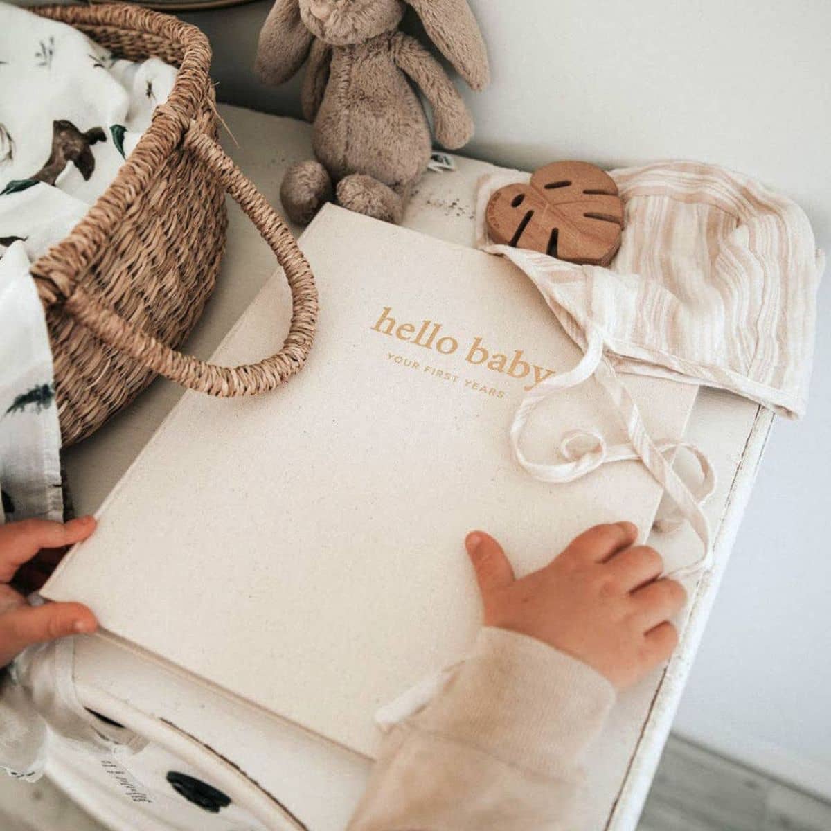 Peachly Baby Memory Book - Wild