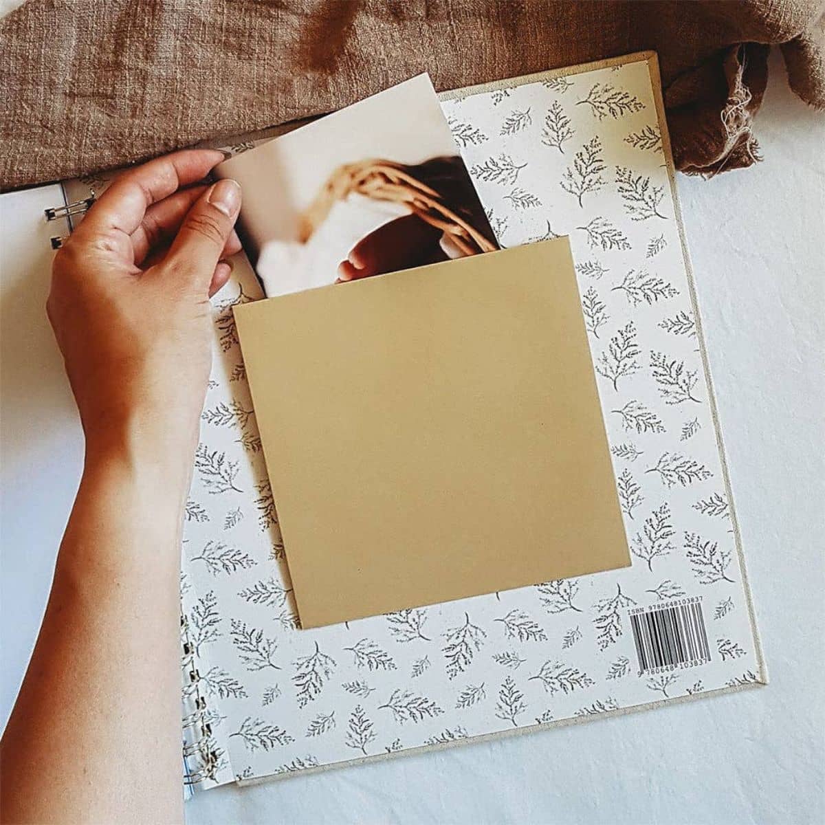 Peachly Baby Memory Book - Wild