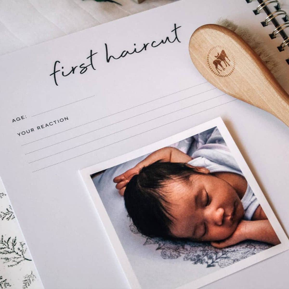 Peachly Baby Memory Book - Wild