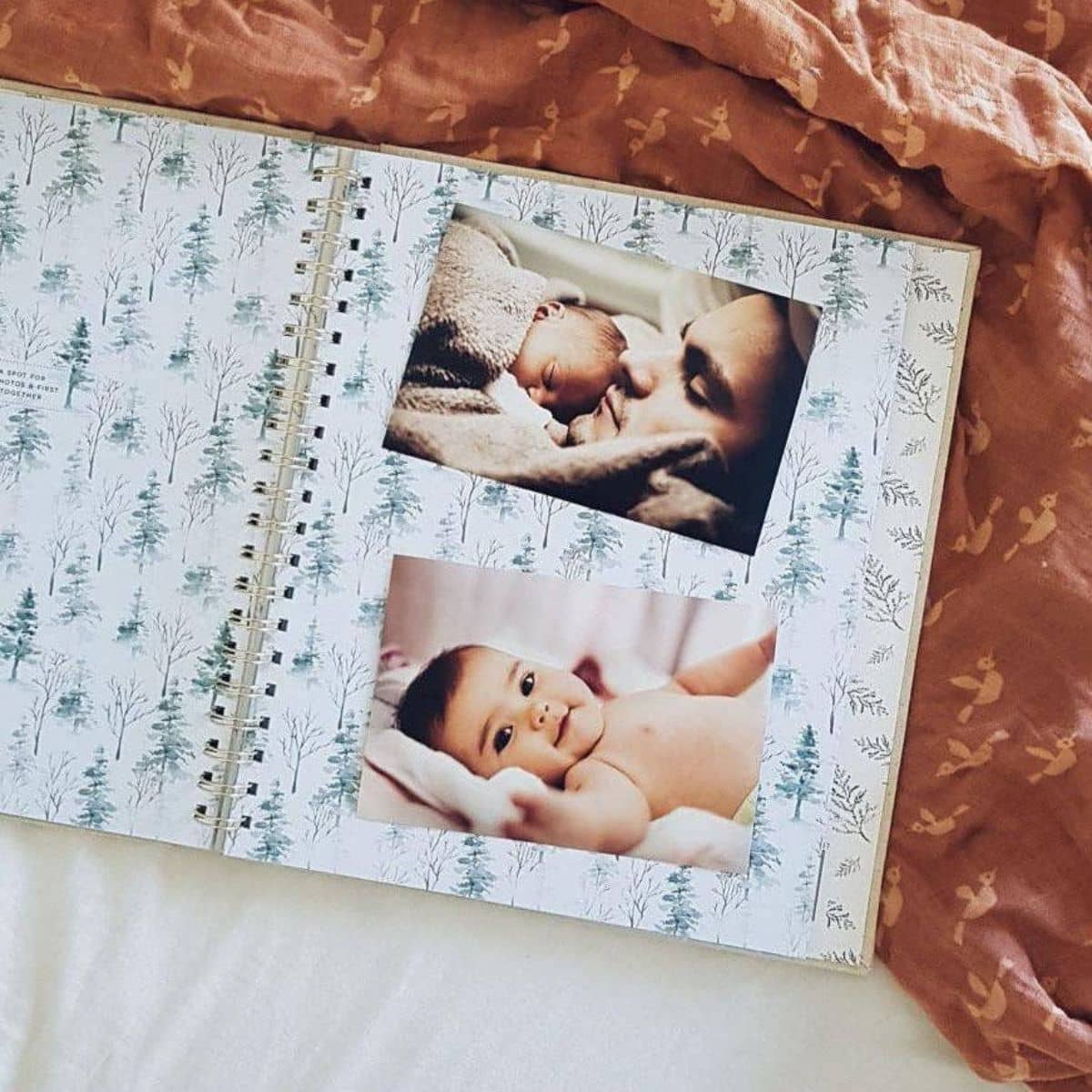 Peachly Baby Memory Book - Wild