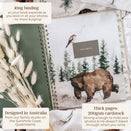 Peachly Baby Memory Book - Wild