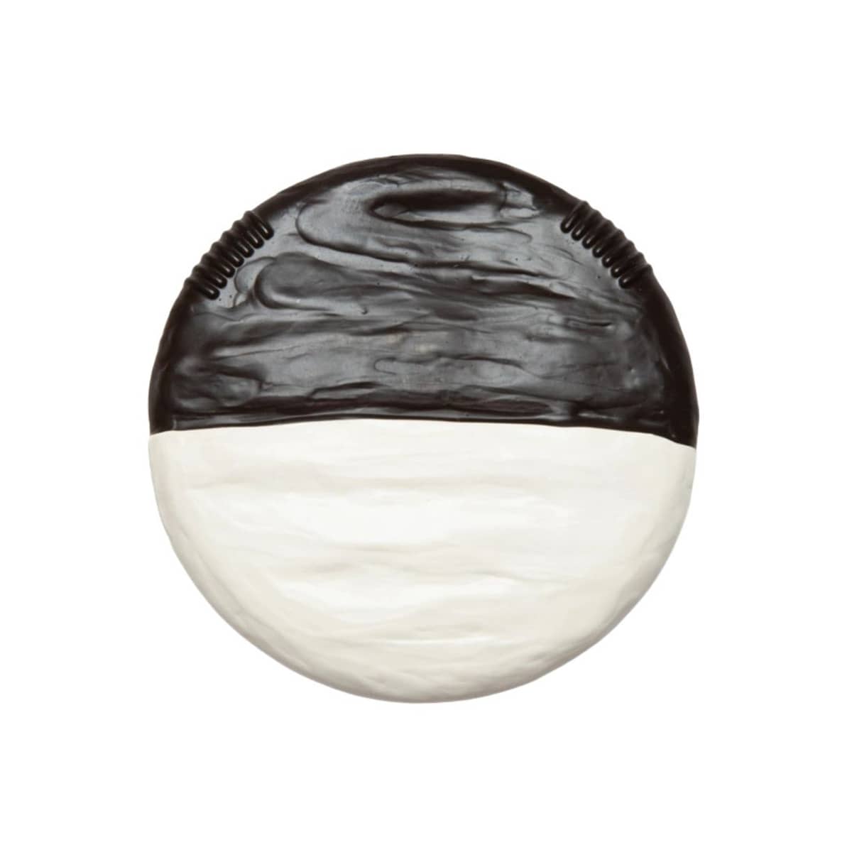 PiccoliNY Bubbies Black & White Cookie Teether