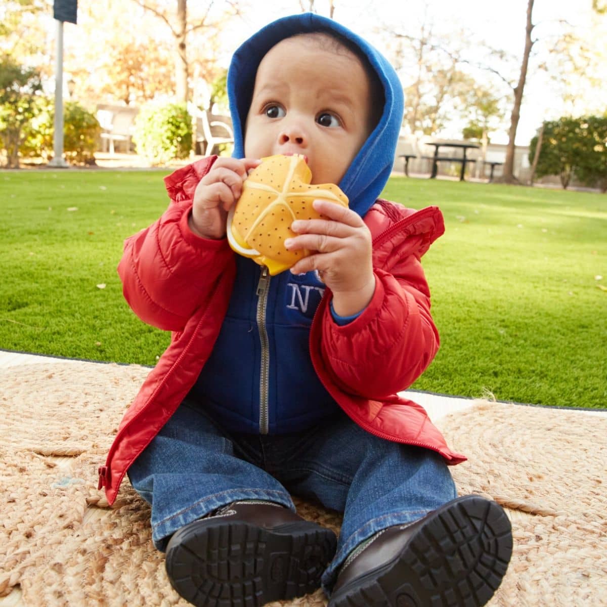 PiccoliNY Lemmegetabaconeggandcheese Teether