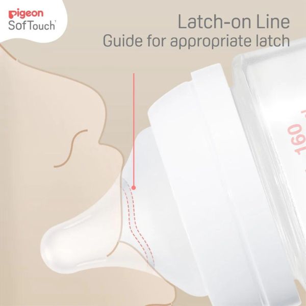 Pigeon SofTouch III Wide Neck Bottle - PPSU