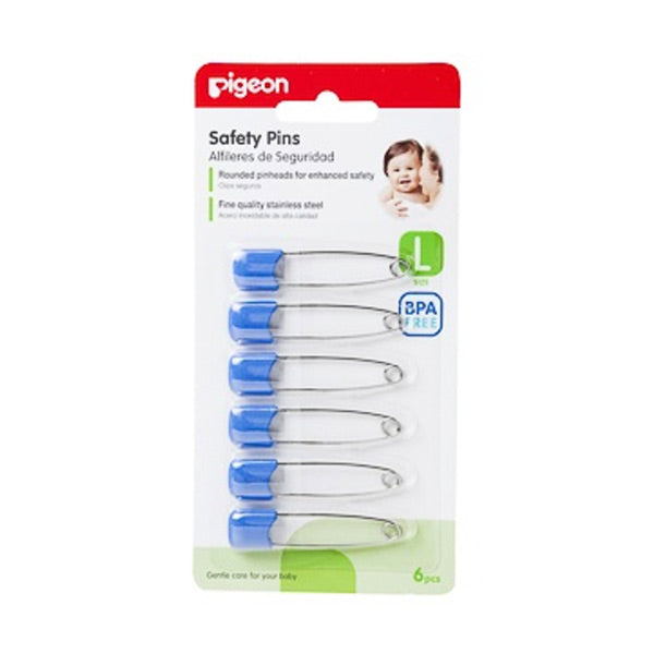 Pigeon Safety Nappy Pins - Royal Blue