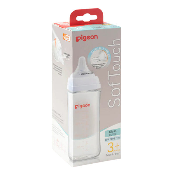 Pigeon SofTouch III Wide Neck Bottle - Glass