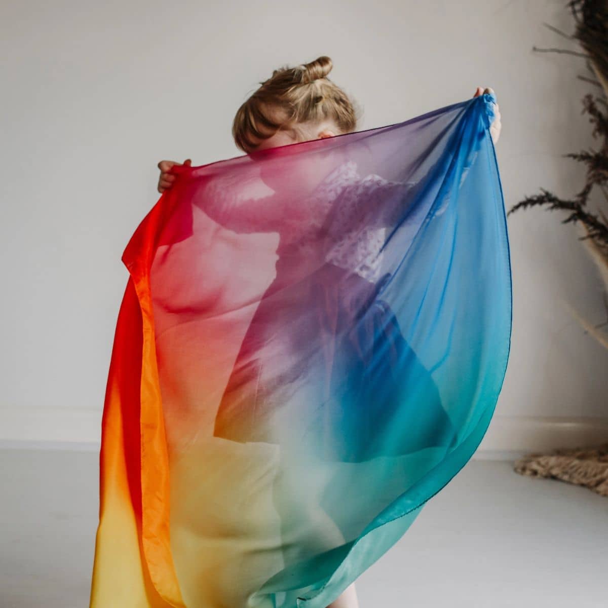 Play Silkies Regular Play Silk - Rainbow