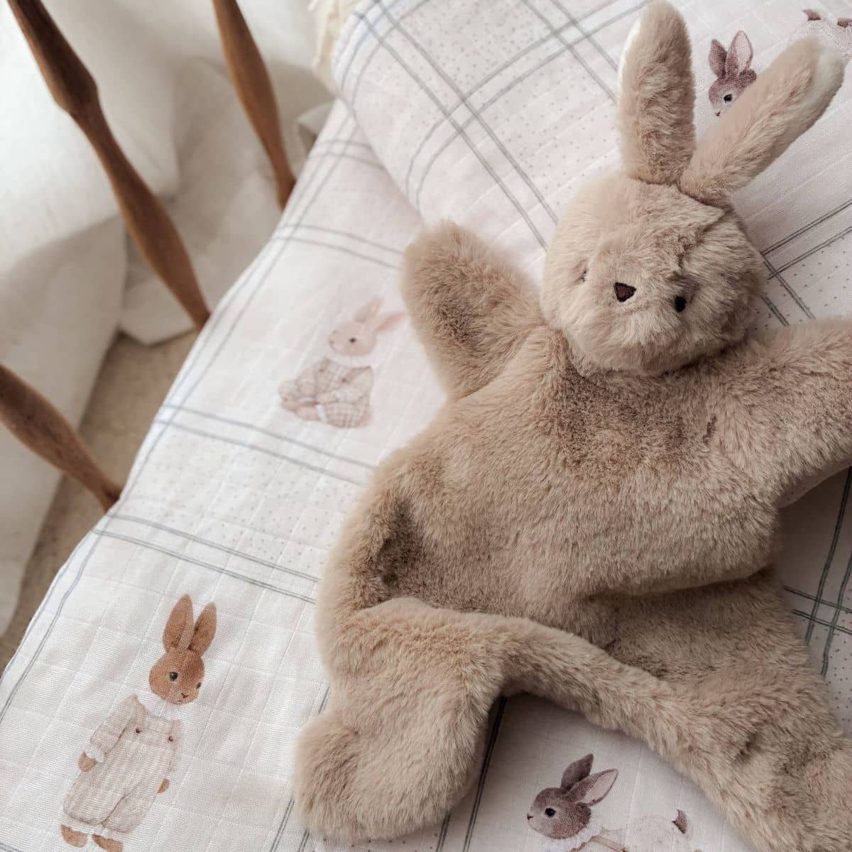 Pop Ya Tot Comforter Toy - Cottontail